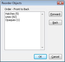 reorder objects